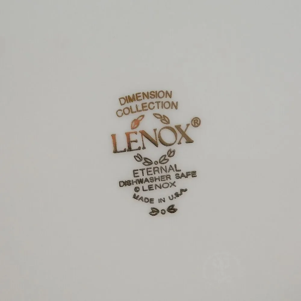 Eternal by Lenox USA Fruit Dessert Sauce Bowl GOLD TRIM - Picture 4 of 11